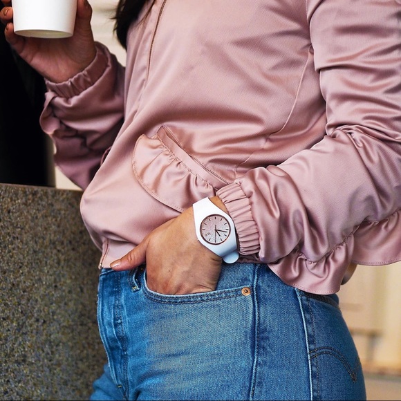 ICE WATCH - White Pink - Medium - 3H - 013431